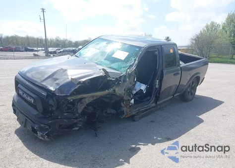 2020 Ram 1500 Classic Warlock 4X4 6'4 Box from USA, damaged, VIN 1C6RR7GG3LS159569